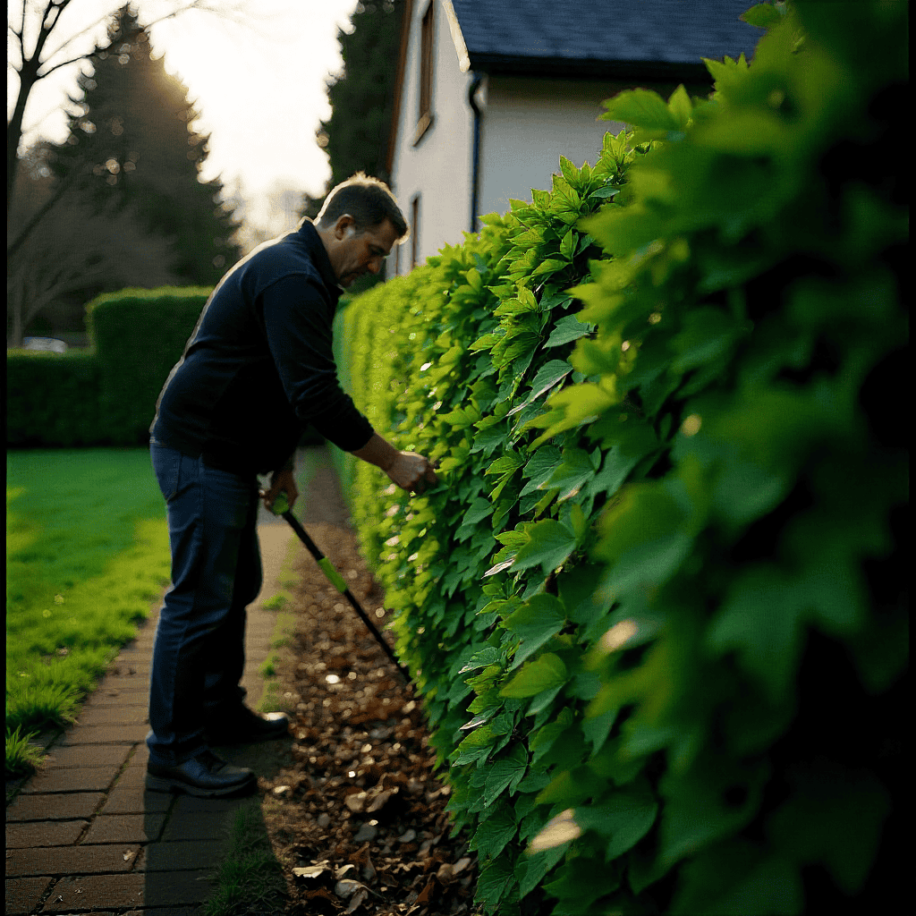 Hedge trimmer for shrubs